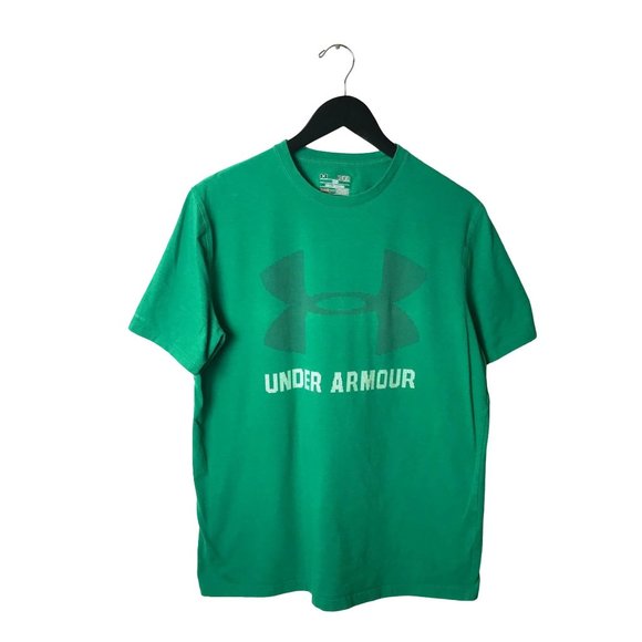 Under Armour Other - Under Armour Loose Fit T Shirt Classic Heatgear Fit Sports Graphic Tee Medium M